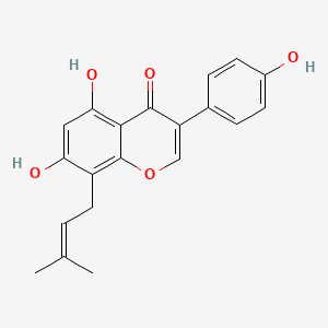 Chemical structure of Lupiwighteone
