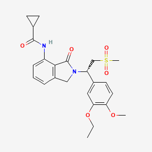 Chemical structure of Dovramilast