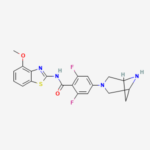 Chemical structure of ALPK1-IN-2
