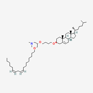 Chemical structure of CLinDMA