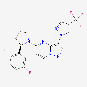 Chemical structure of Paltimatrectinib