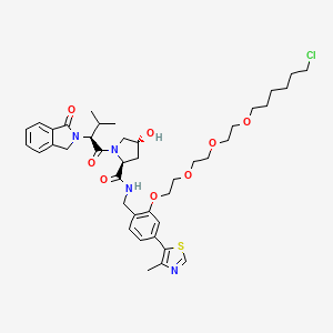 Chemical structure of HaloPROTAC3