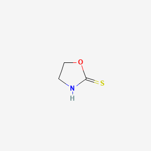 Chemical structure of 2-Oxazolidinethione