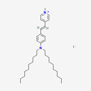 Chemical structure of 4-Di-10-ASP