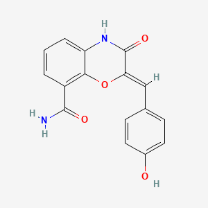 Chemical structure of PARP1-IN-11