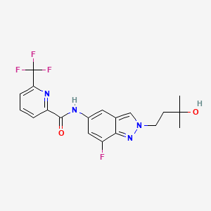 Chemical structure of MYF-03-176