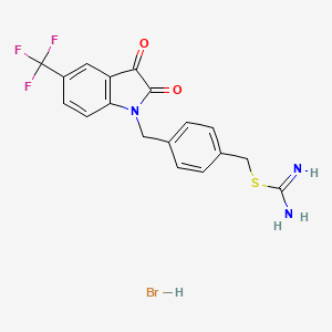 Chemical structure of KS106