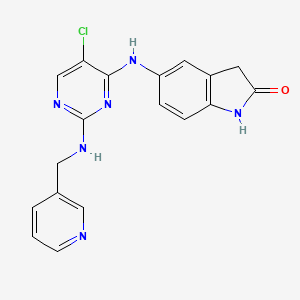 Chemical structure of BCL6-IN-7
