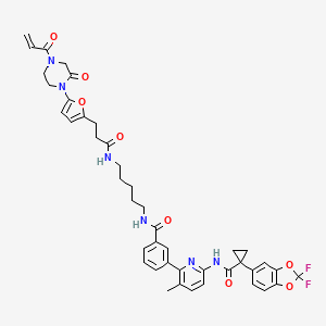 Chemical structure of NJH-2-057