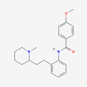 Chemical structure of Encainide