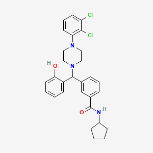 Chemical structure of NPB