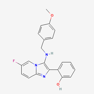 Chemical structure of Antiproliferative agent-14