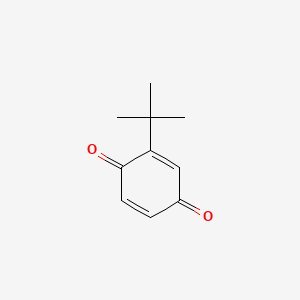 Chemical structure of tert-Butyl-1,4-benzoquinone