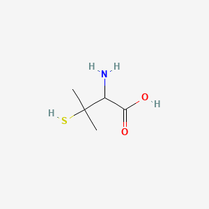 Chemical structure of DL-Penicillamine