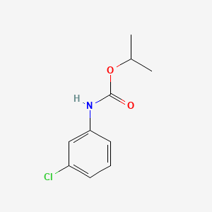 Chemical structure of Chlorpropham