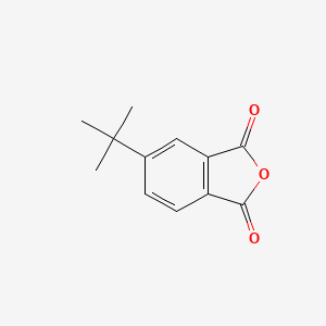 Chemical structure of 4-tert-Butylphthalic anhydride