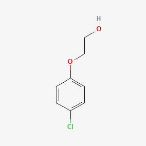 Chemical structure of 2-(4-Chlorophenoxy)ethanol