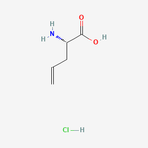 Chemical structure of L-Allylglycine HCl