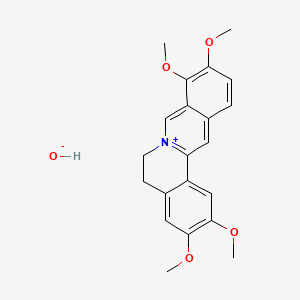 Chemical structure of Palmatine hydroxide