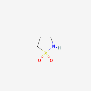 Chemical structure of 1,3-Propanesultam