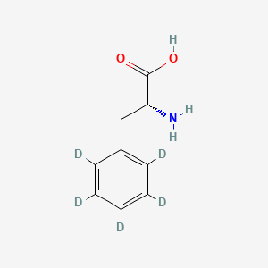 Chemical structure of D-Phenylalanine-d5