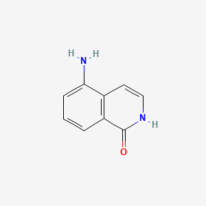 Chemical structure of 5-AIQ