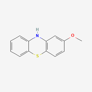Chemical structure of 2-Methoxyphenothiazine