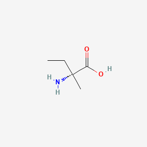 Chemical structure of D-Isovaline