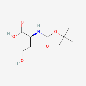 Chemical structure of Boc-L-Homoserine