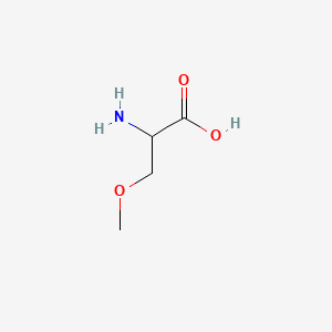 Chemical structure of O-Methylserine