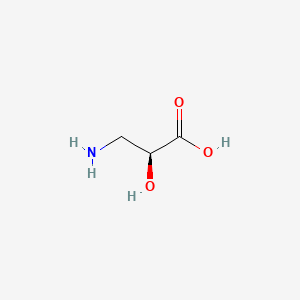 Chemical structure of L-Isoserine