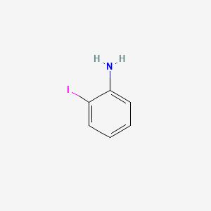 Chemical structure of 2-Iodoaniline
