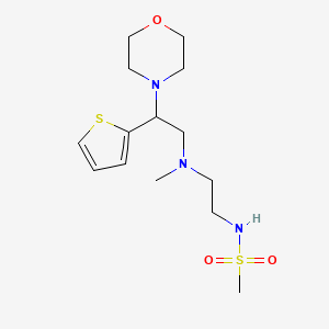 Chemical structure of Biotin-PEG-Thiol (MW 2000)