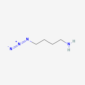 Chemical structure of 4-Azidobutylamine
