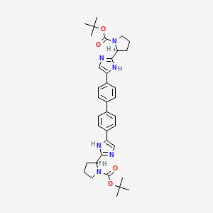 Chemical structure of HCV-IN-30