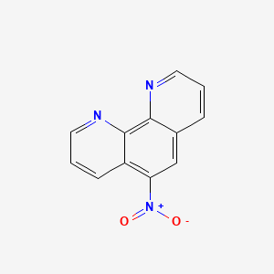 Chemical structure of 5-Nitro-1,10-phenanthroline