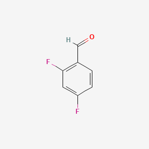 Chemical structure of 2,4-Difluorobenzaldehyde
