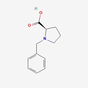 Chemical structure of Benzyl-D-proline