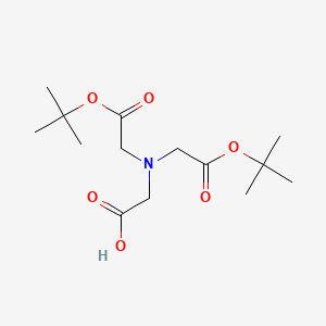 Chemical structure of 2-(Bis(2-(tert-butoxy)-2-oxoethyl)amino)acetic acid