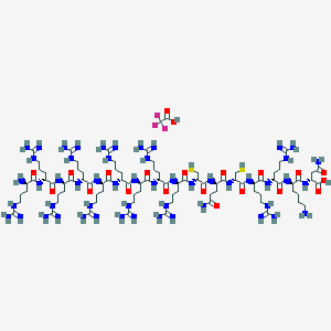 Chemical structure of L-GO-203 TFA