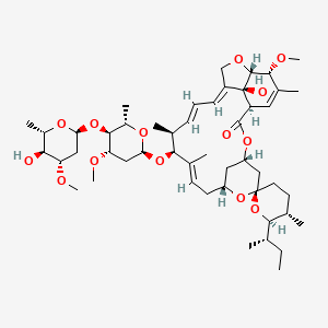 Chemical structure of 7-O-Methyl Ivermectin B1a