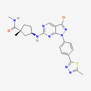 Chemical structure of GCN2-IN-7