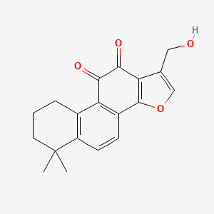 Chemical structure of Przewaquinone A