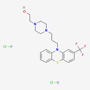 Chemical structure of Fluphenazine-d8 dihydrochloride