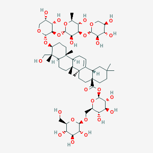 Chemical structure of Decaisoside E
