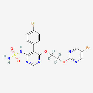 Chemical structure of Aprocitentan D4