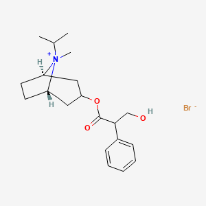 Chemical structure of Ipratropium-d3 bromide