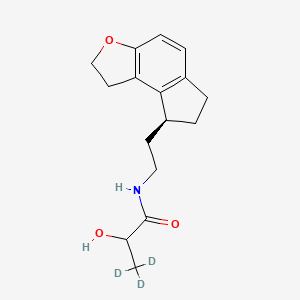 Chemical structure of Ramelteon metabolite M-II-d3
