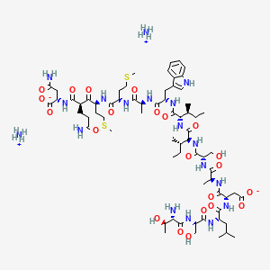 Chemical structure of Disitertide diammonium