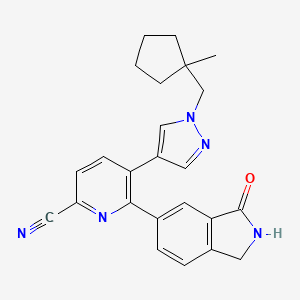 Chemical structure of N-Demethyl MK-6884